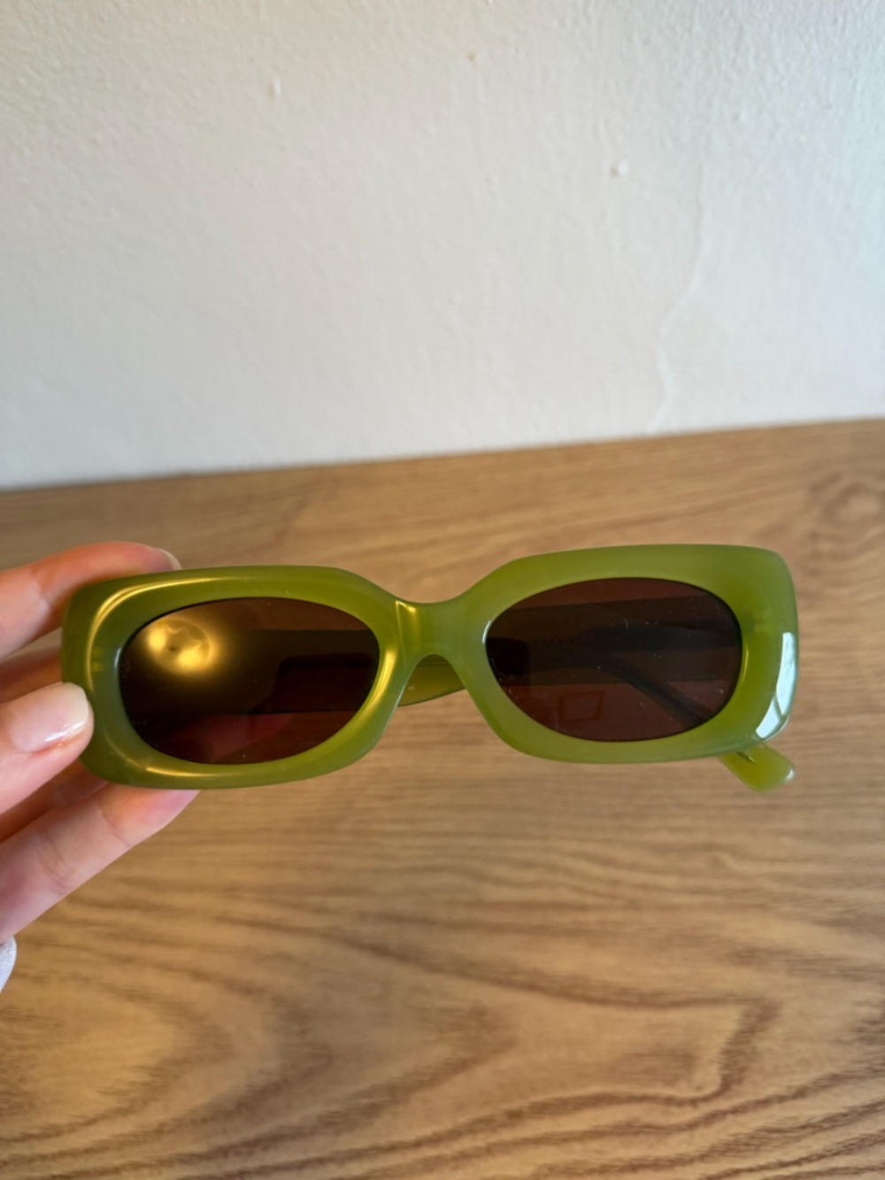 Crap Eyewear Supa Phreek Green Chunky Sunglasses